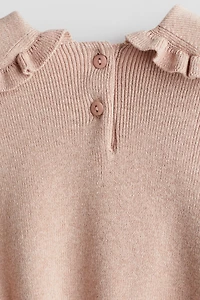 Ensemble 2 pièces en tricot de coton côtelé