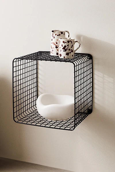 Metal Wire Wall Shelf