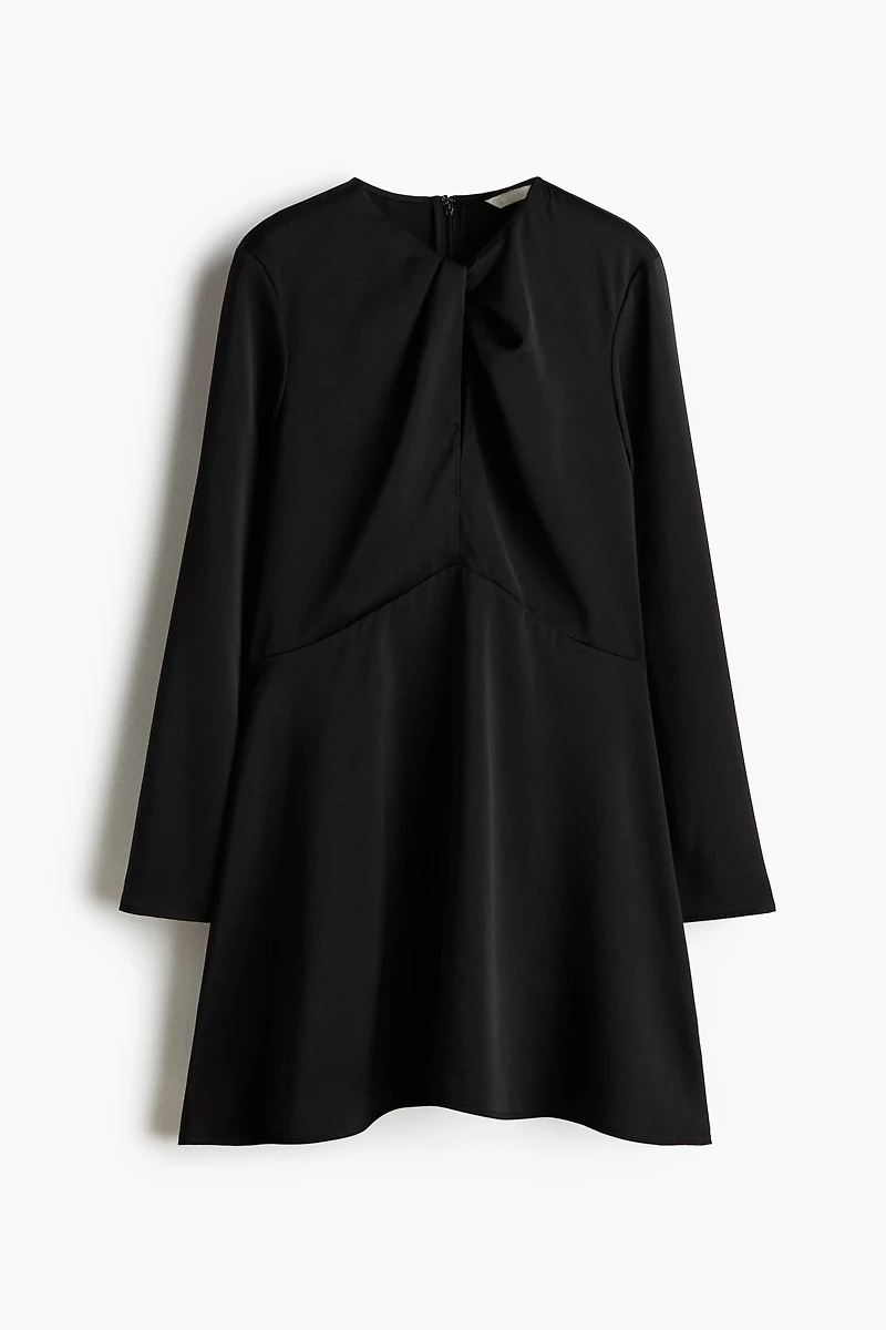 Twist-Detail Dress