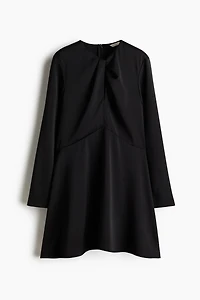 Twist-Detail Dress