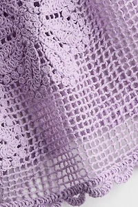 Crochet-Look Beach Skirt