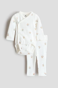 2-Piece Bodysuit and Leggings Set