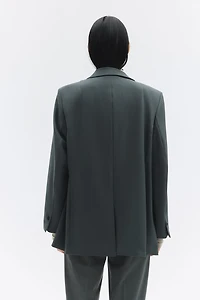 Blazer à fermeture droite