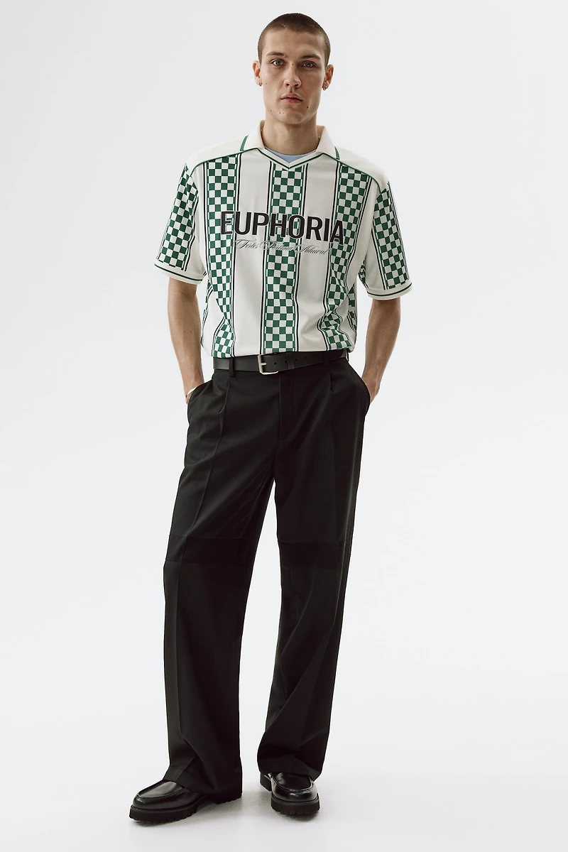 Loose-Fit Soccer Shirt