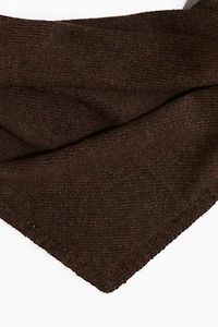 Foulard en tricot fin
