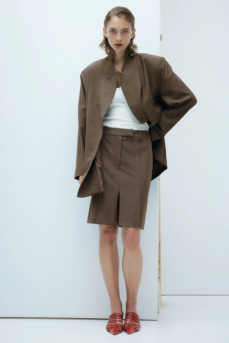 Blazer à fermeture croisée
