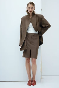 Blazer à fermeture croisée