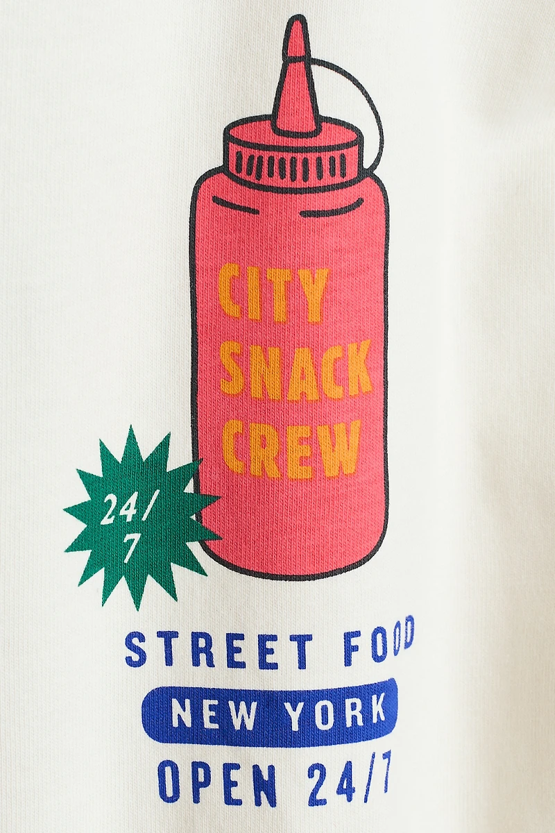 T-shirt imprimé en coton