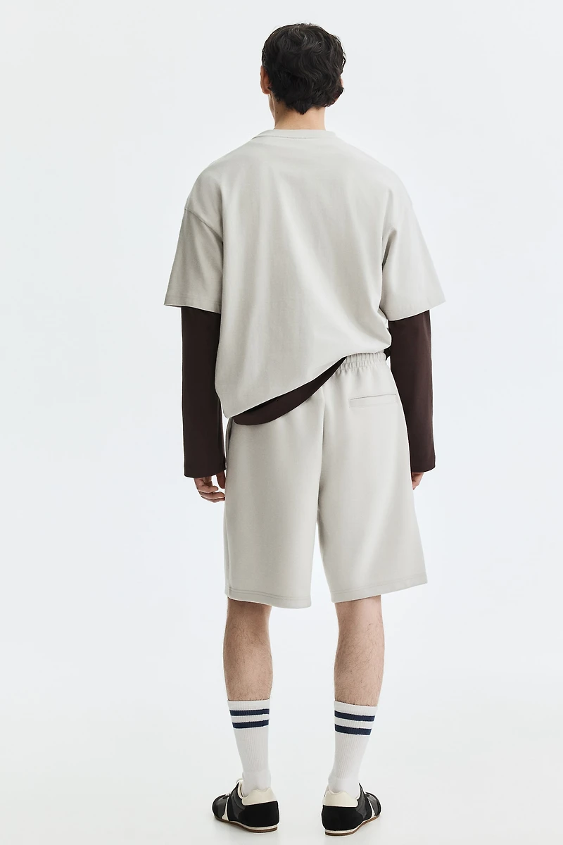 Relaxed-Fit Interlock Shorts
