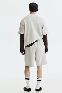 Relaxed-Fit Interlock Shorts