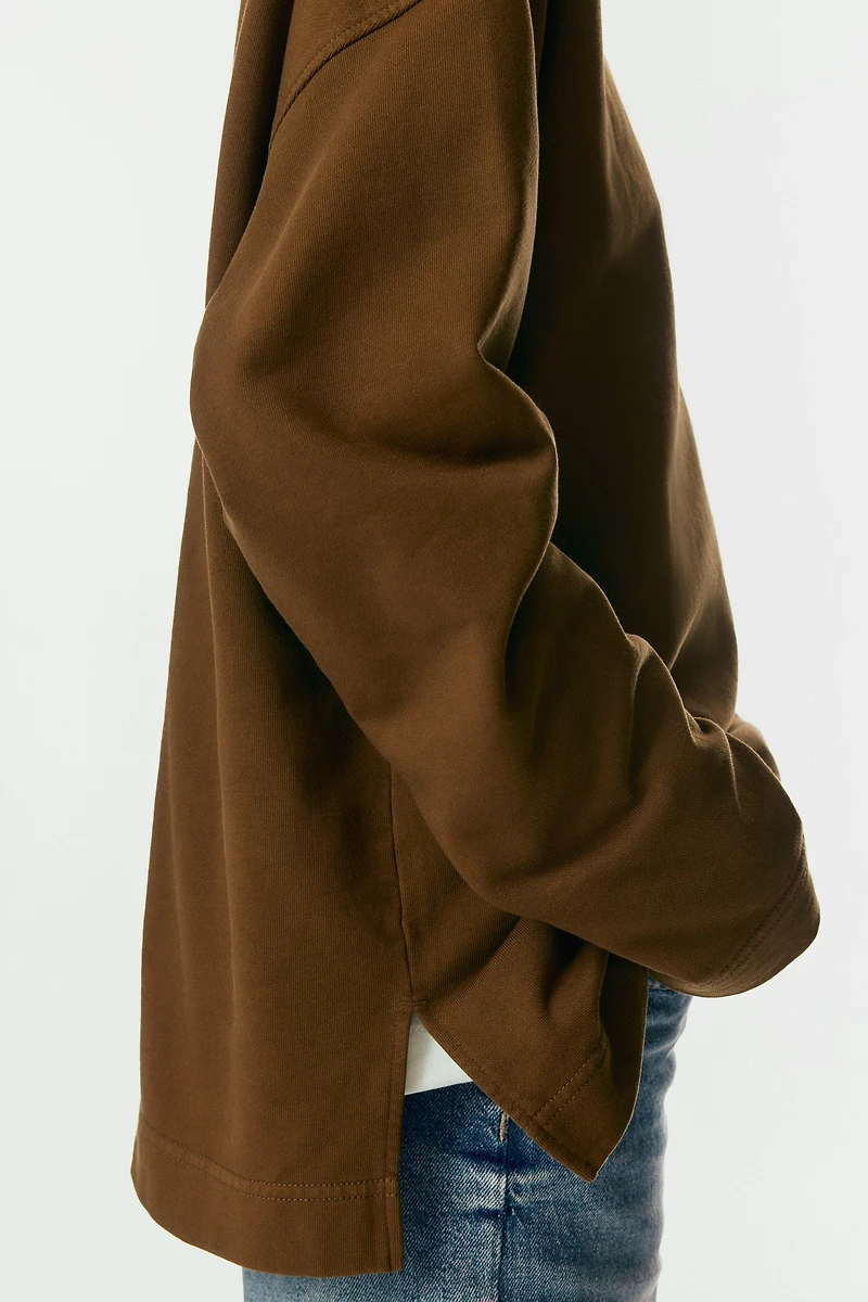 Washed-Look Sweatshirt