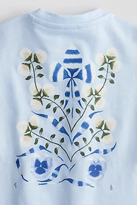 T-shirt avec motif imprimé