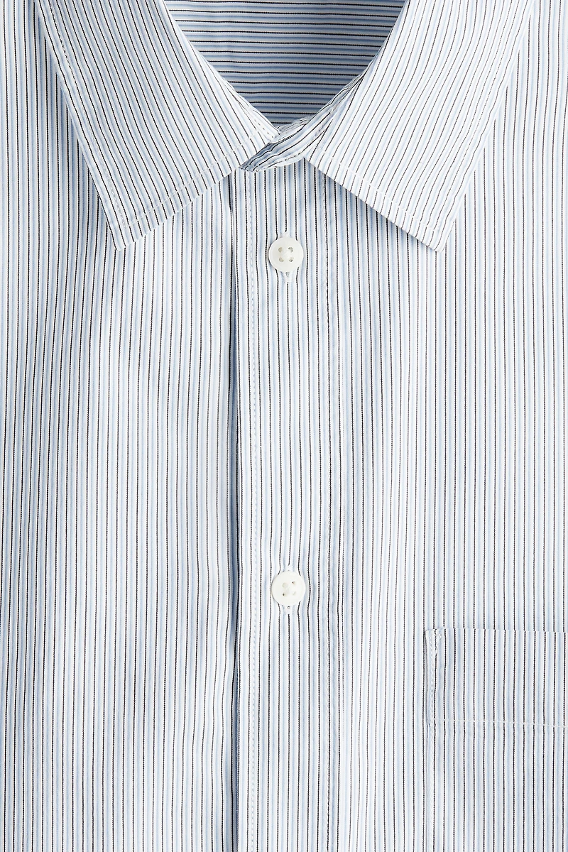Chemise à manches courtes ample