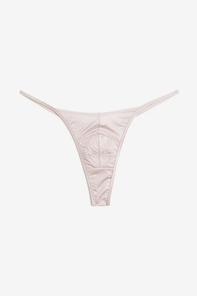 Culotte Thong en satin
