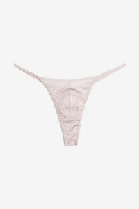 Culotte Thong en satin