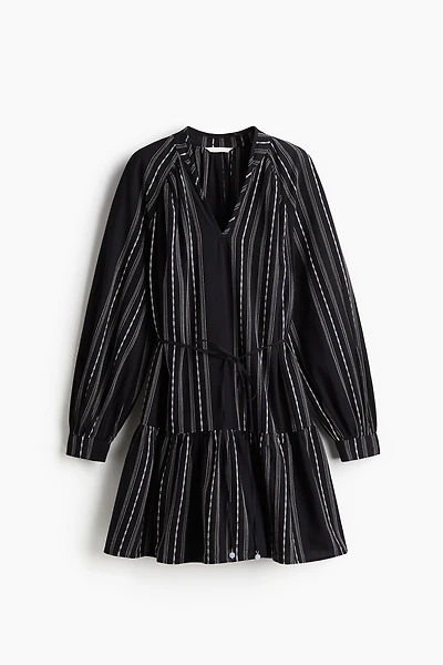 Jacquard-Weave Dress