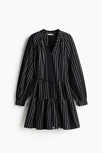 Jacquard-Weave Dress