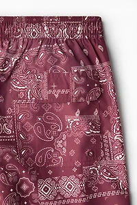 Patterned Swim Shorts