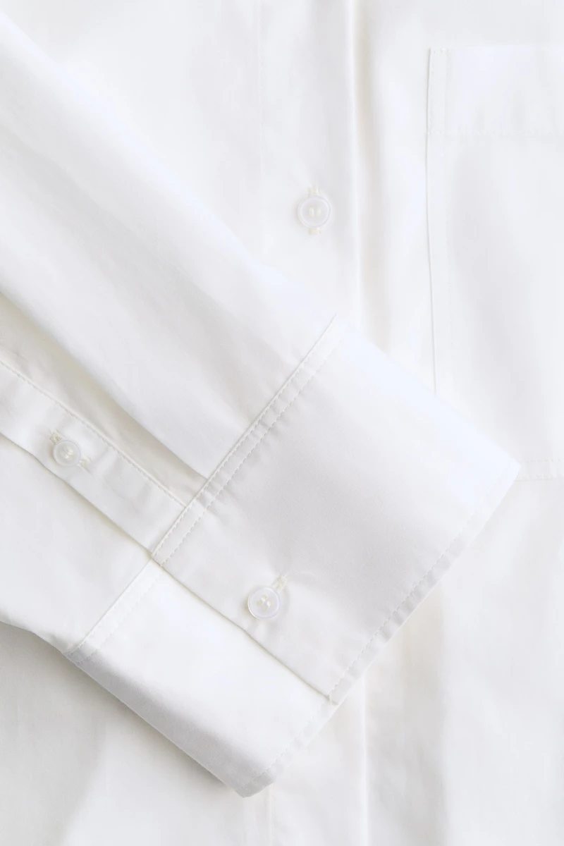 Short Poplin Shirt