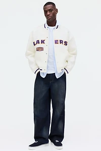 Loose-Fit Scuba Baseball Jacket