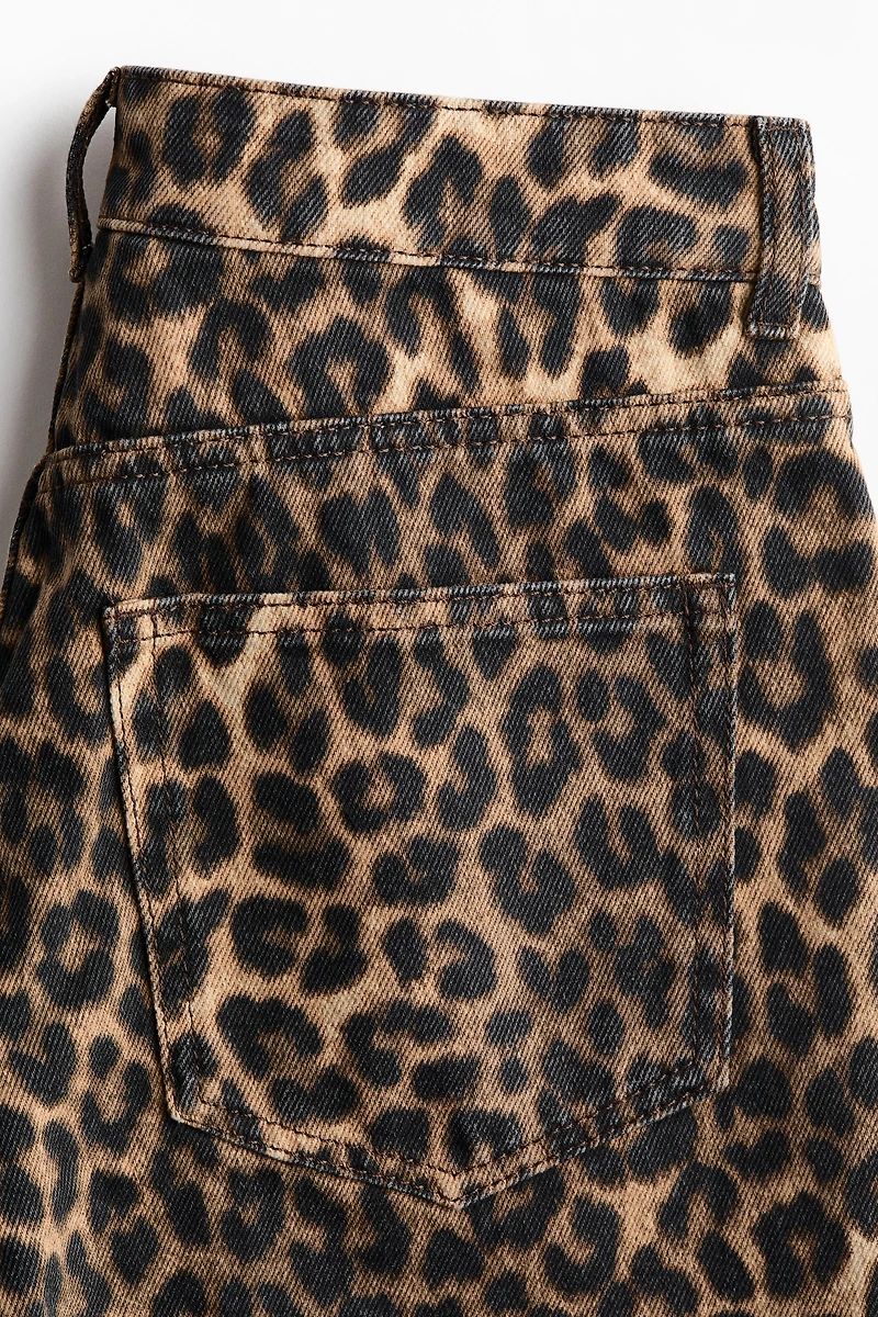 Denim Bermuda Shorts