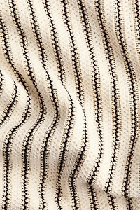 Pantalon large en tricot texturé