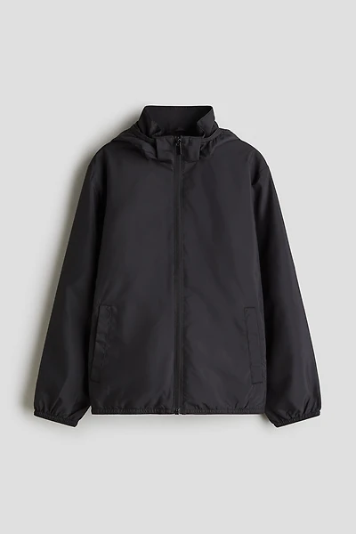 Hooded Windbreaker