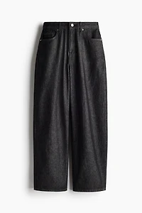 High Rise Wide Leg Baggy Jeans