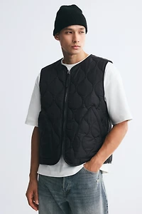 Veste sans manches matelassée