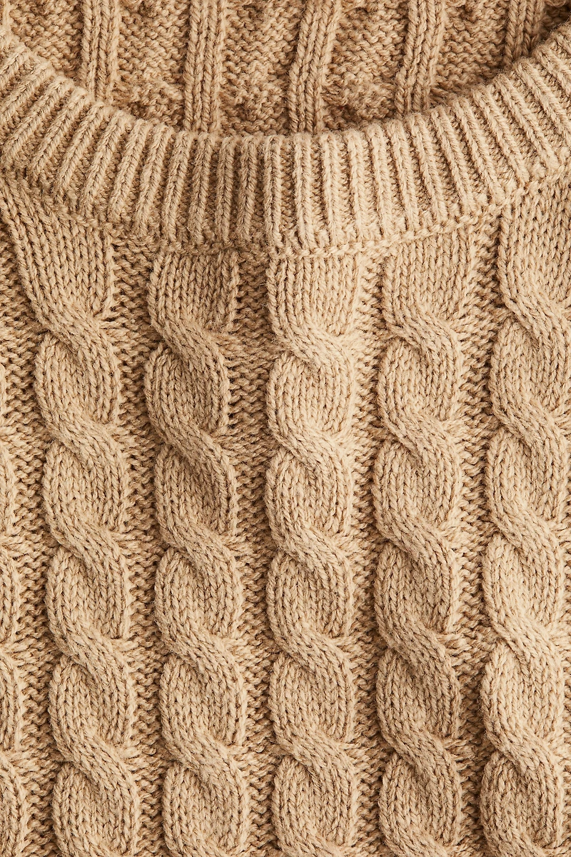 Cable-Knit Sweater