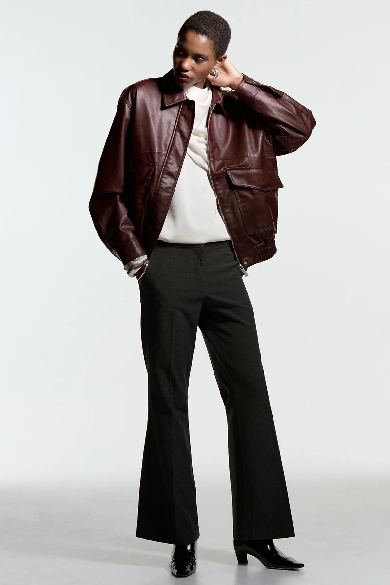 Pantalon habillé évasé