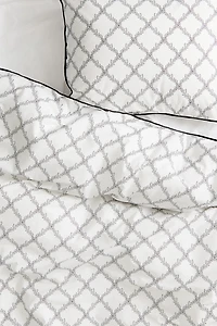 Housse de couette lit simple en coton