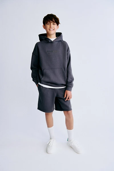2-Piece Sweatshirt and Shorts Set