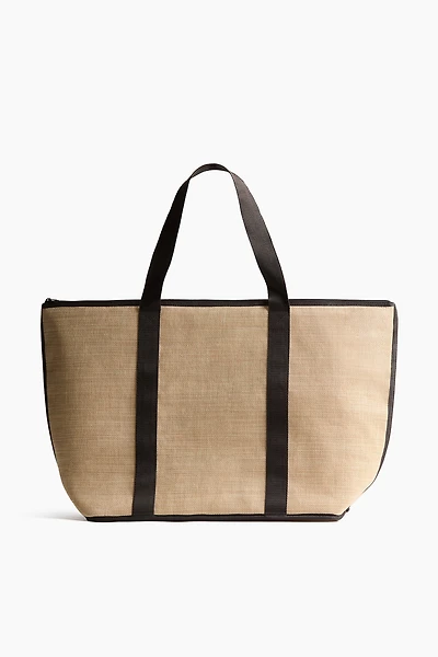Straw-Look Cooler Bag