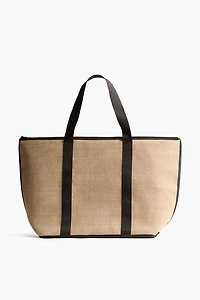 Straw-Look Cooler Bag