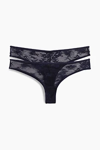 2-pack Lace Brazilian Briefs