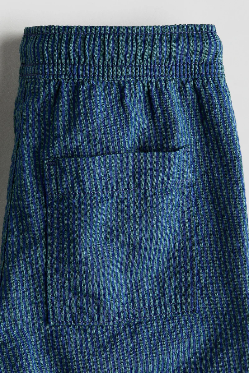Cotton Seersucker Pants