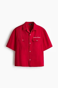 Relaxed-Fit Short-Sleeved Utility Shirt
