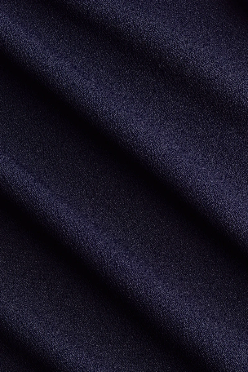 Straight-Leg Crêpe Pants