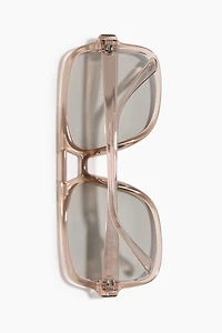 Lunettes de soleil style aviateur