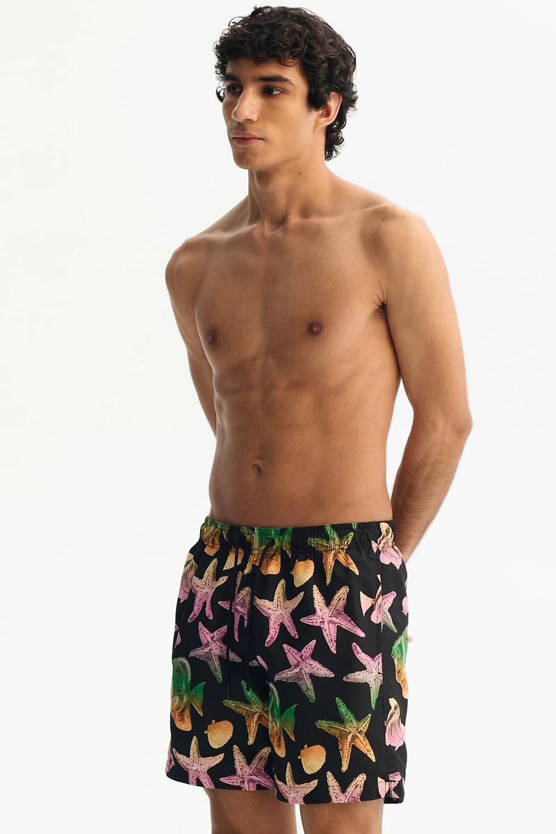 Short de bain à motif
