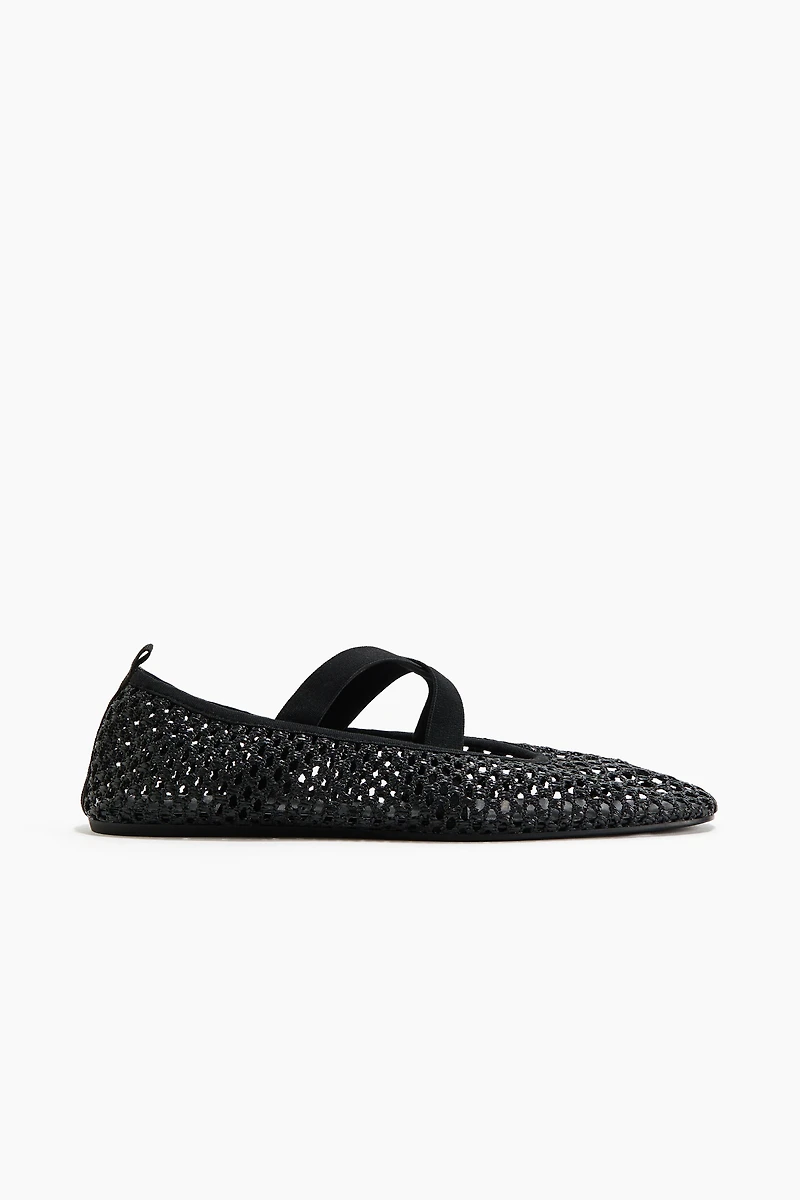 Ballerines tressées
