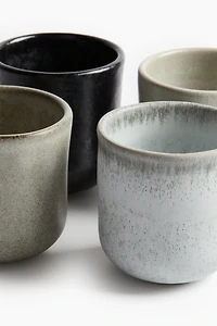 Lot de 4 tasses à expresso