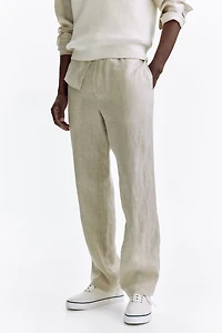 Pantalon classique en lin