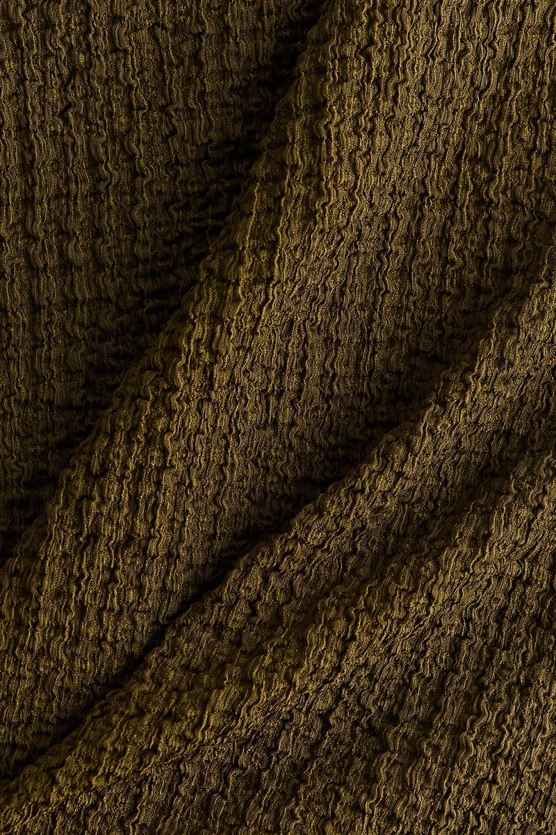 Textured Jersey Dress