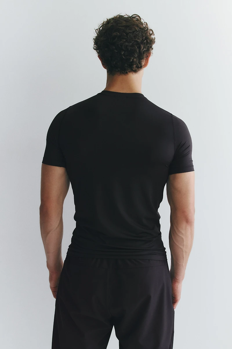 Compression-Fit Sports T-Shirt with DryMove™