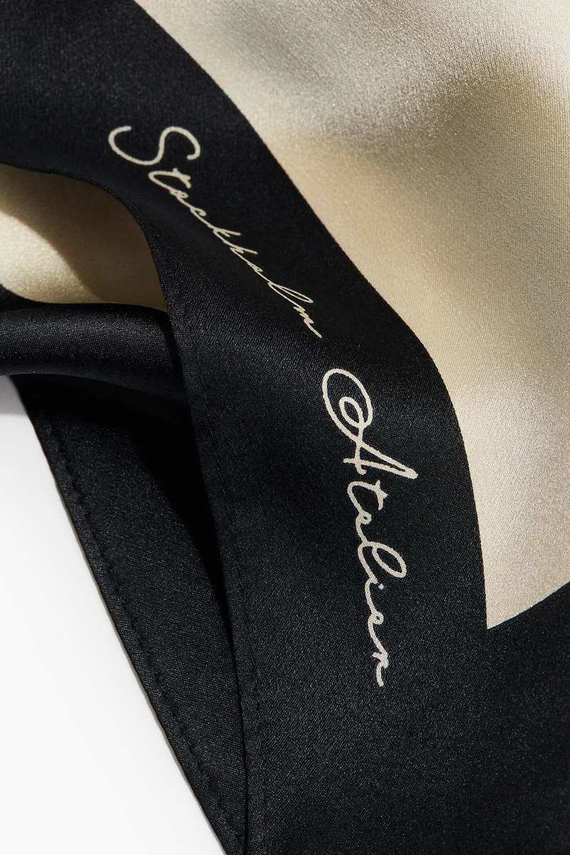 Printed Silk Scarf