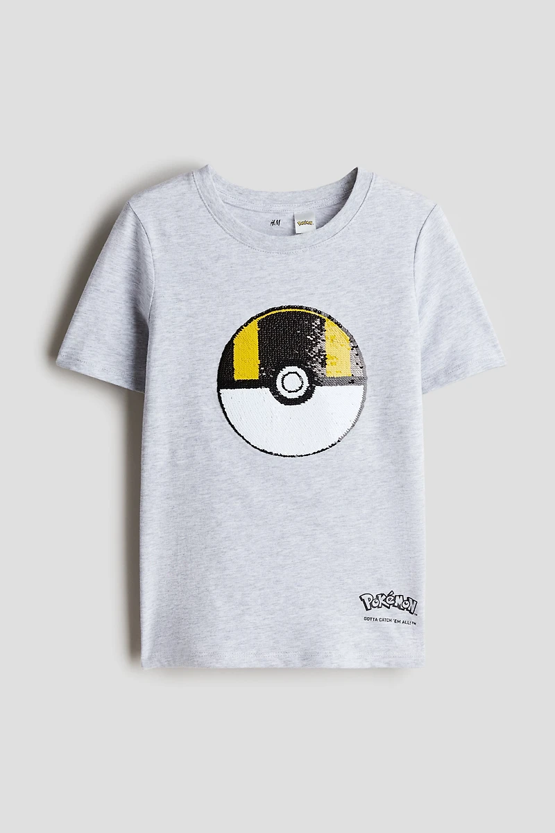Flip-Sequin T-Shirt