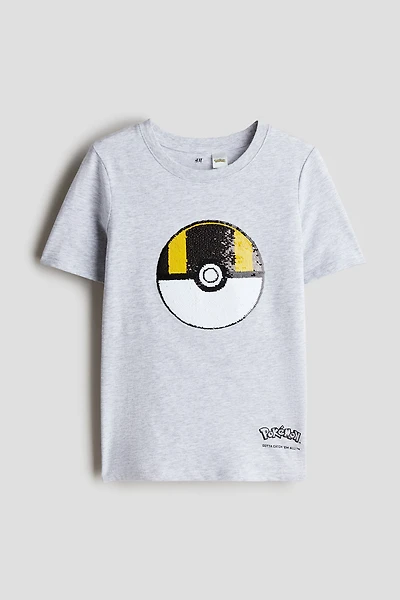 Flip-Sequin T-Shirt
