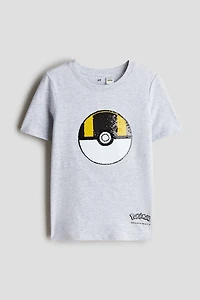Flip-Sequin T-Shirt